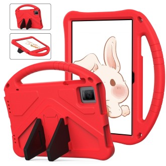 For T-Mobile REVVL Tab 10.36 2023 EVA Shockproof Tablet Case with Holder(Red)