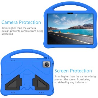 For Blackview OSCAL Pad 60 2022 EVA Shockproof Tablet Case with Holder(Blue)