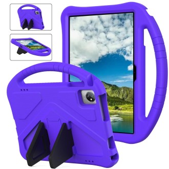 For Blackview Tab 7 WiFi 2022 EVA Shockproof Tablet Case with Holder(Purple)