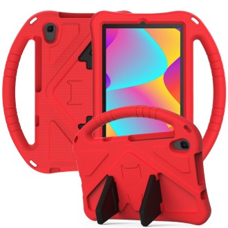 For TCL Tab 8 le 2023 /Tab 8  2022 EVA Shockproof Tablet Case with Holder(Red)