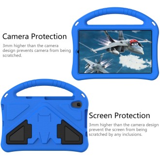 For TCL Tab 8 le 2023 /Tab 8  2022 EVA Shockproof Tablet Case with Holder(Blue)