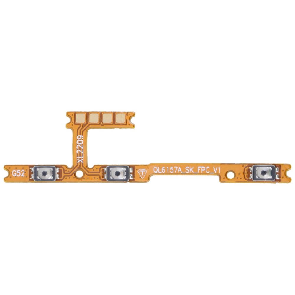 For Motorola Moto G52 Power Button & Volume Button Flex Cable