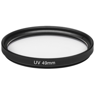 49mm SLR Camera UV Filter(Black)