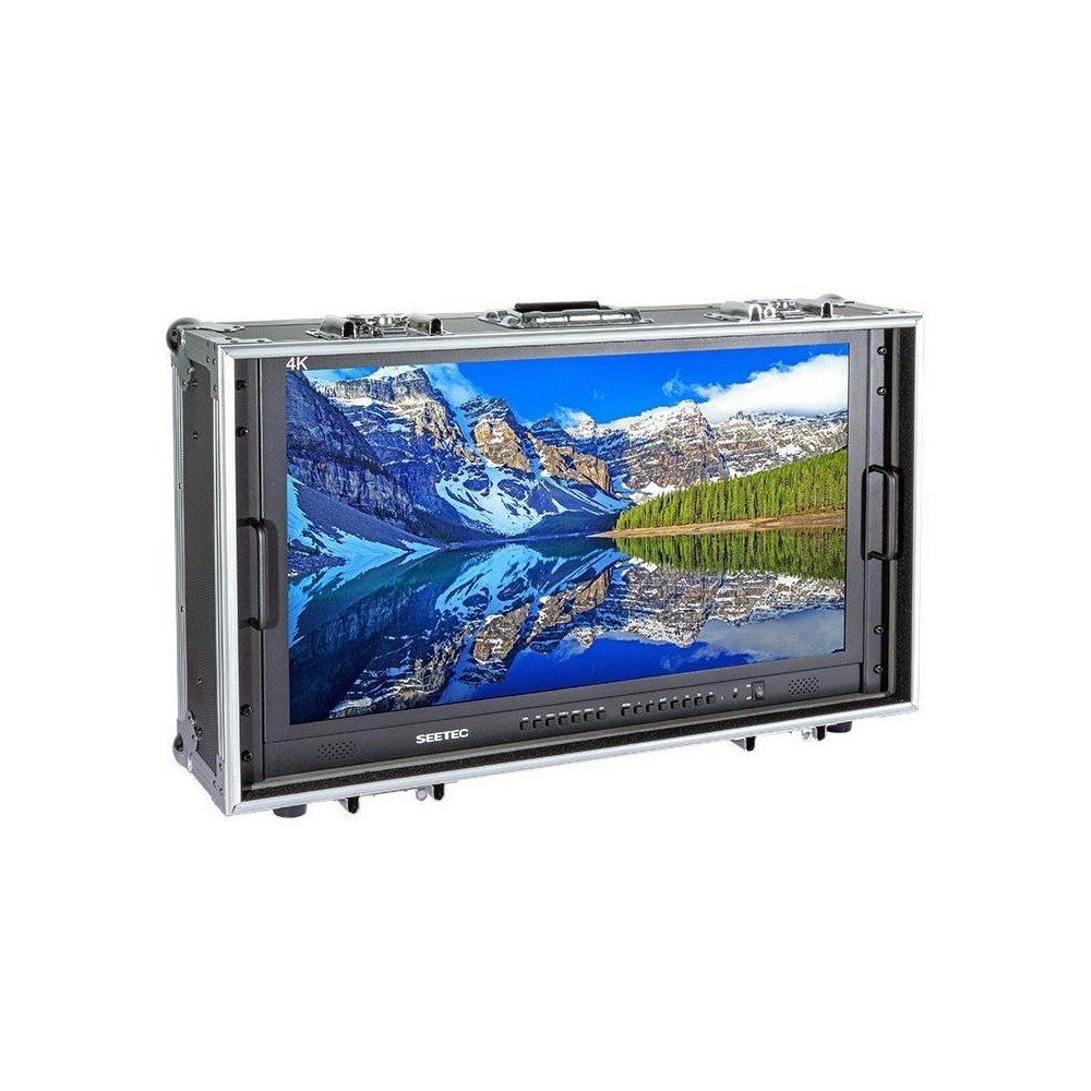 SEETEC 4K280-9HSD-CO 3840x2160 28 inch HDMI 4K HD Director Box Camera Field Monitor, Support Four Screen Split