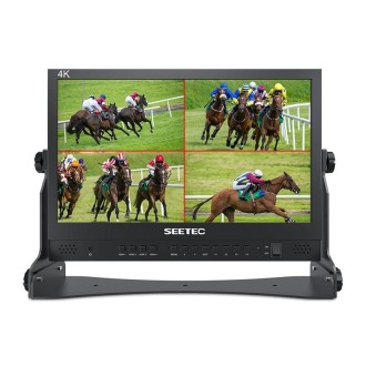 SEETEC ATEM156 1920x1080 15.6 inch IPS Screen HDMI 4K HD Live Broadcast Camera Field Monitor, Support Four Screen Split