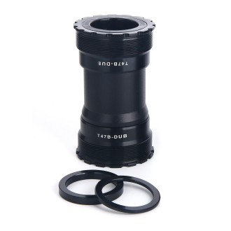 T47BDUB Bottom Bracket Fits 86.5mm Width of Bicycle Frame(Black)