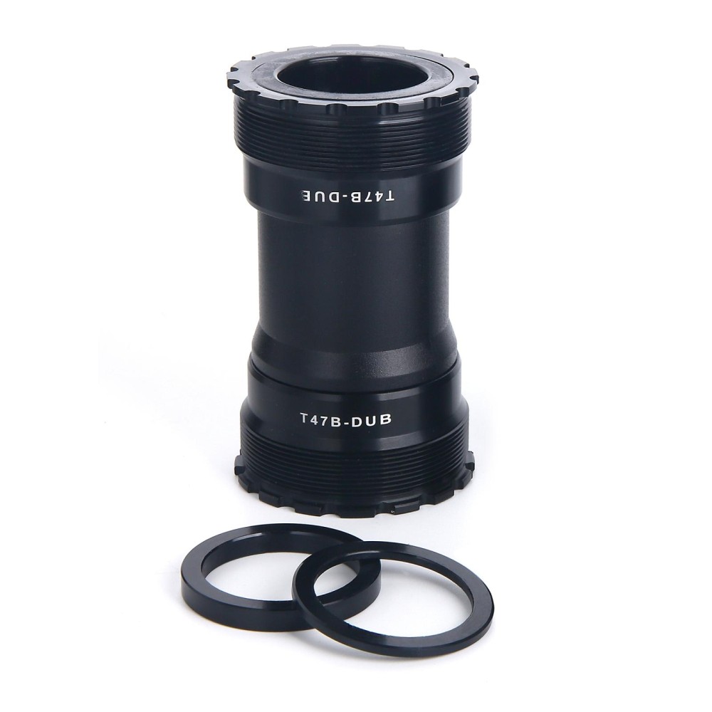 T47BDUB Bottom Bracket Fits 86.5mm Width of Bicycle Frame(Black)