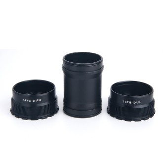 T47BDUB Bottom Bracket Fits 86.5mm Width of Bicycle Frame(Black)