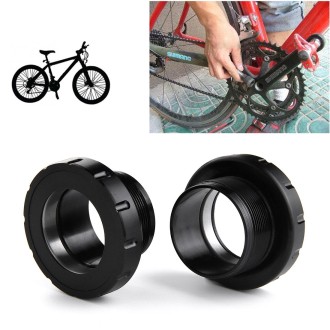 BSA30 Press Fit Style Bottom Bracket Fits 68-73mm for SRAM, FSA, Rotor, Raceface Mountain Bike (Black)