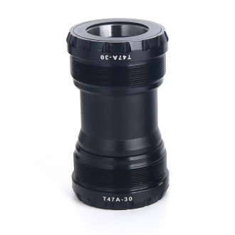 T47A30 Bottom Bracket Fits 68mm/73mm Width of Bicycle Frame(Black)