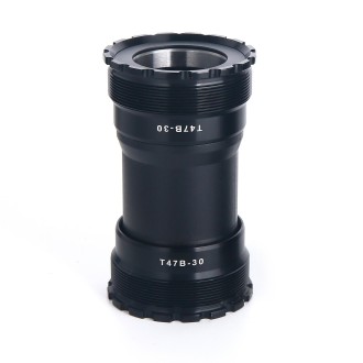 T47B30 Bottom Bracket Fits 86.5mm Width of Bicycle Frame(Black)