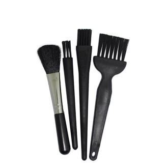 4pcs/set (3 Hard Hair+1 Soft Hair) Computer Keyboard Screen Camera Lens Digital Equipment Cleaning Brush