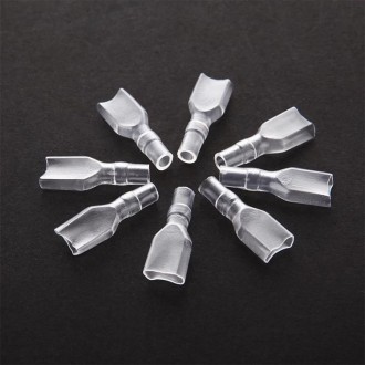 500x 6.3mm Crimp Terminal Female Spade Connector + Case (500 pcs in one packaging, the price is for 500 pcs)