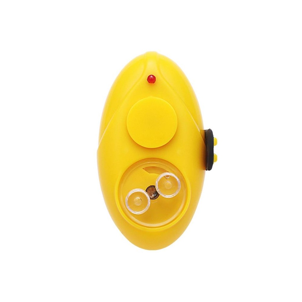 Luminous High-Sensitivity Fishing Electronic Alarm Automatic Induction Waterproof Bell For Fish Hook(Yellow)