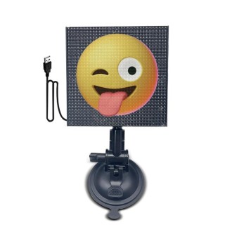 LED Dynamic Emoji Car Bluetooth Display Screen 5V USB Interface