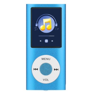 1.8 inch TFT Screen Metal MP4 Player with TF Card Slot, Support Recorder, FM Radio, E-Book and Calendar