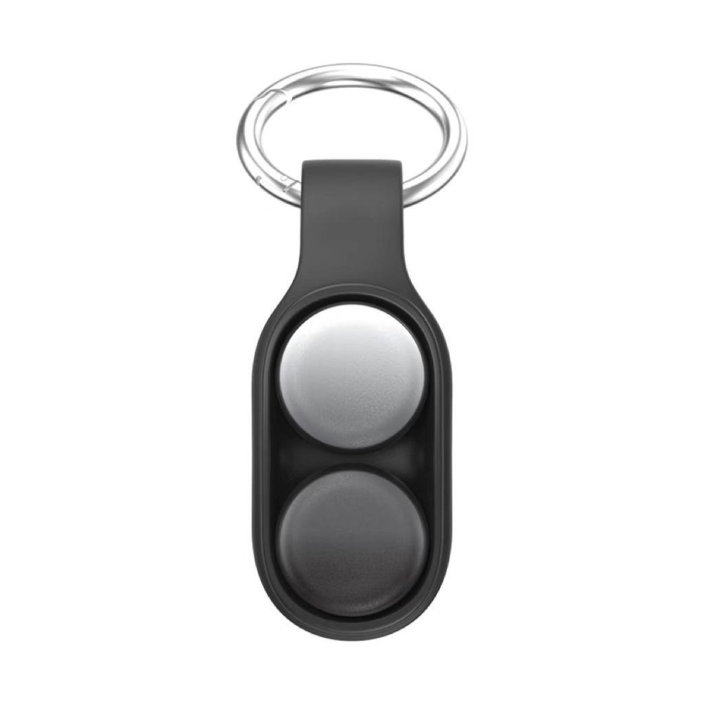 Decompression Toy Magnetic Buckle Toy Press Handheld Toy(Black)