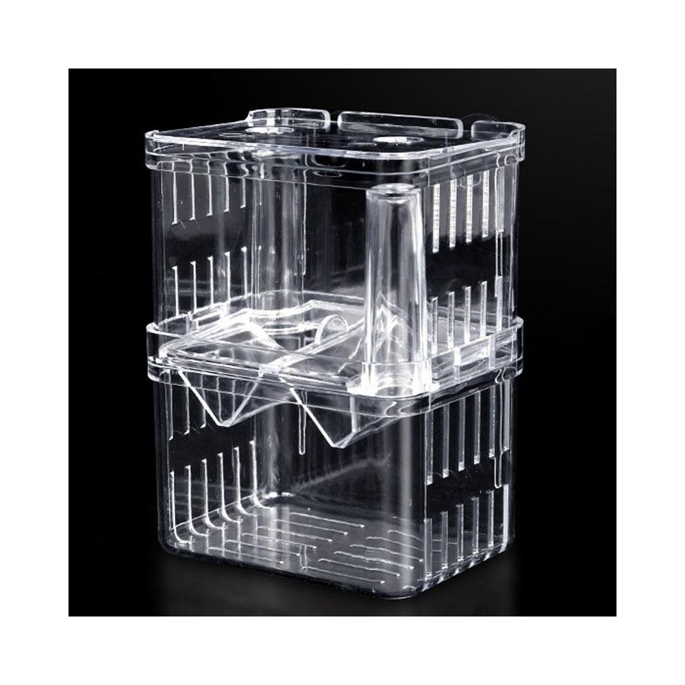 Large Peacock Fish Double Layer Transparent Breeding Isolation Box Aquarium Breeding Box