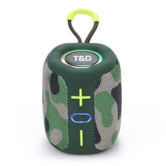 T&G TG-658 Outdoor USB High Power 8W Heavy Bass Wireless Bluetooth Speaker(Camouflage)