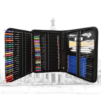 70pcs/set Sketch Color Pencil Set Art Student Drawing Kit