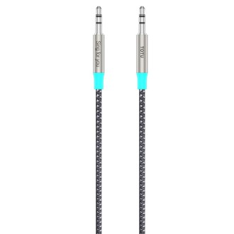 TOTU AD-9 3.5mm to 3.5mm Male AUX Audio Adapter Cable