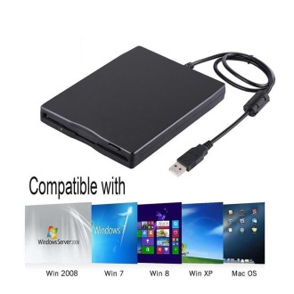 3.5 Inch Portable Floppy Disk Drive 1.44MB External FDD Device