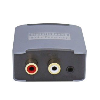 YQ-080 Digital Fiber Optic Coaxial Audio Converter, Interface: Host+USB Power Cable+Fiber Optic Cable+Coaxial Cable