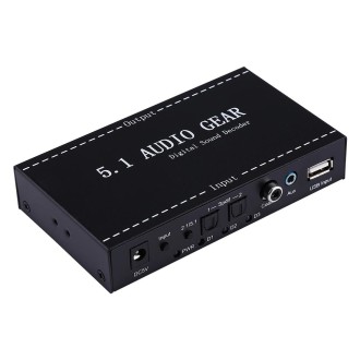 NK-A6L 5.1 Audio Gear Digital Sound Decoder, EU Plug