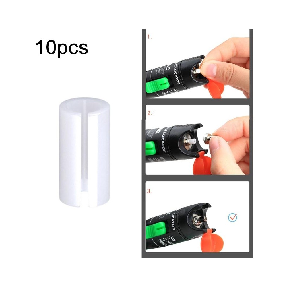 10pcs 5mm Ceramic Core Replacement Parts For Fiber Optic Visual Fault Locator