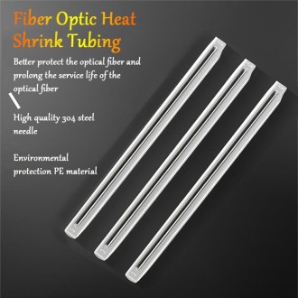 100pcs/pack 60mm Single Pin Optical Fiber Heat Shrinkable Tube Optical Hot Melt Tube