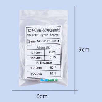 SC/UPC Male to SC/APC Female Fiber Adapter Connector Fiber Conversion Adapter ?