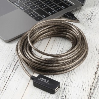 USB 2.0 Extension Cable, Length: 10m