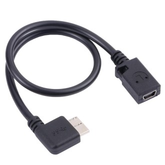 Mini USB Female to Micro-B 3.0 Male Data Charging Cable