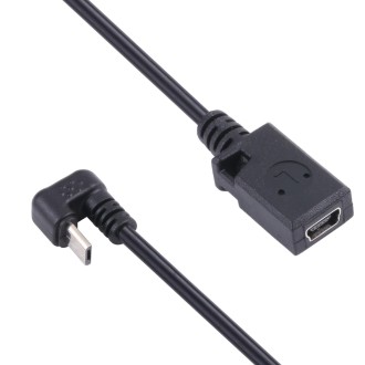 Mini USB Female to Micro USB Male Data Charging Cable