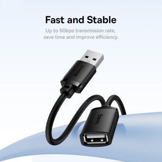 Baseus AirJoy Series USB 2.0 480Mbps Fast Speed Extension Cable, Cable Length:1.5m