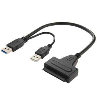 USB 2.0 / USB 3.0 To SATA Cable with 2.5 inch HDD Protection Box, Support up to 4TB Speed