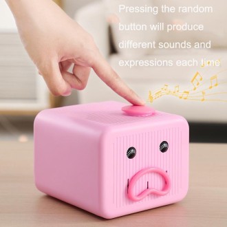 Emoji Expression Voice Electric Piggy Bank(Black)