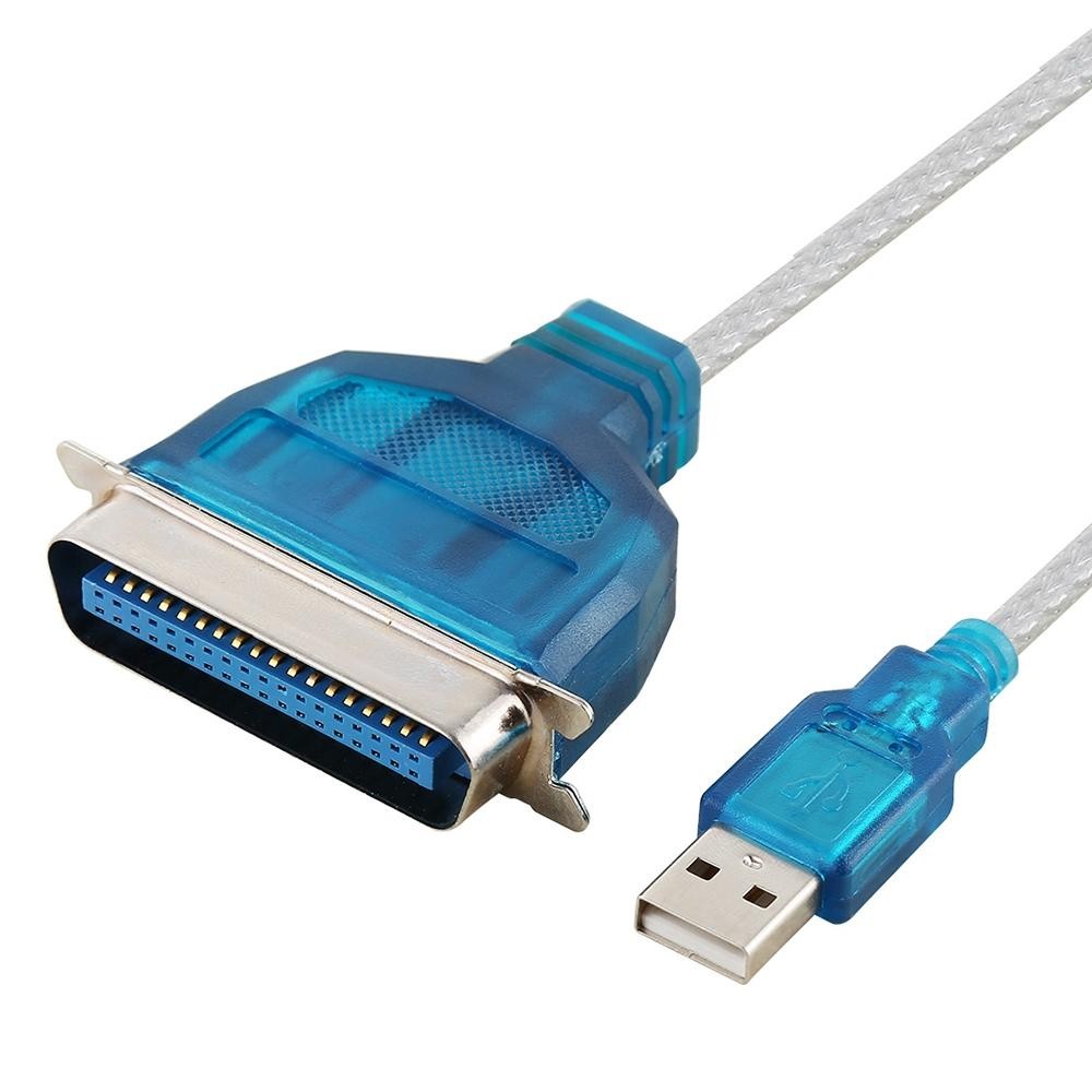 USB 2.0 to IEEE1284 Print Cable, Length: 1.5m