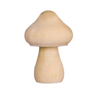 10pcs Wooden Mushroom Head DIY Painted Toys Children Early Education Household Decorative Ornaments