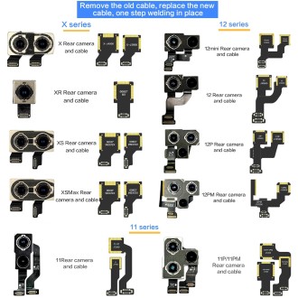 For iPhone X J4000 i2C Back Facing Telephoto Camera Cable