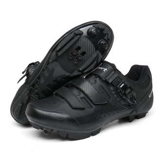 9909 Outdoor Bicycle Riding Hard-Soled Power-Assisted Shoes, Size: 39(Mountain-Black)