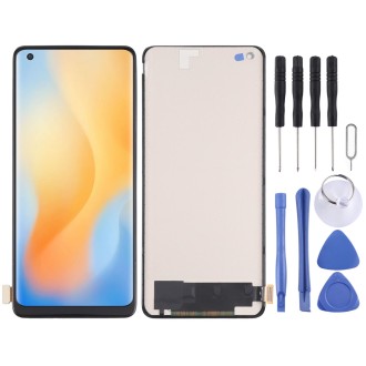 TFT Material LCD Screen and Digitizer Full Assembly (Not Supporting Fingerprint Identification) for vivo X50 Pro V2005A