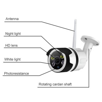 IL-HIP316-2M-C Security Surveillance Camera Wifi Intelligent High-definition Network Waterproof IP66 Indoor and Outdoor Universa