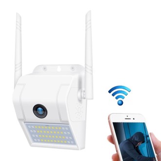 DP11 2 Megapixel IP66 Waterproof Wall Light Wireless IP Camera, Support Multiple Night Vision & Mobile Phone Remote Monitoring &