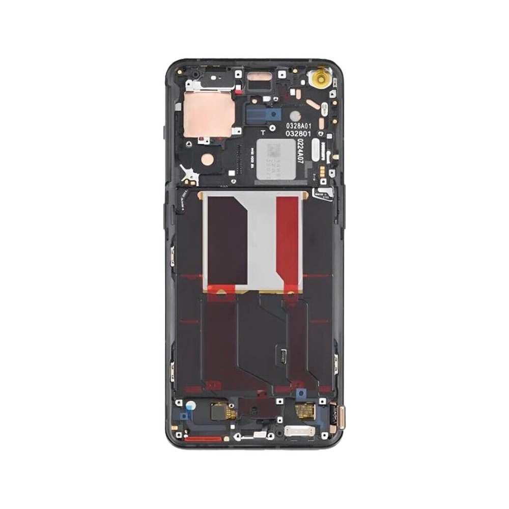 For OnePlus 10 Pro NE2210 NE2211 NE2213 Middle Frame Bezel Plate (Black)