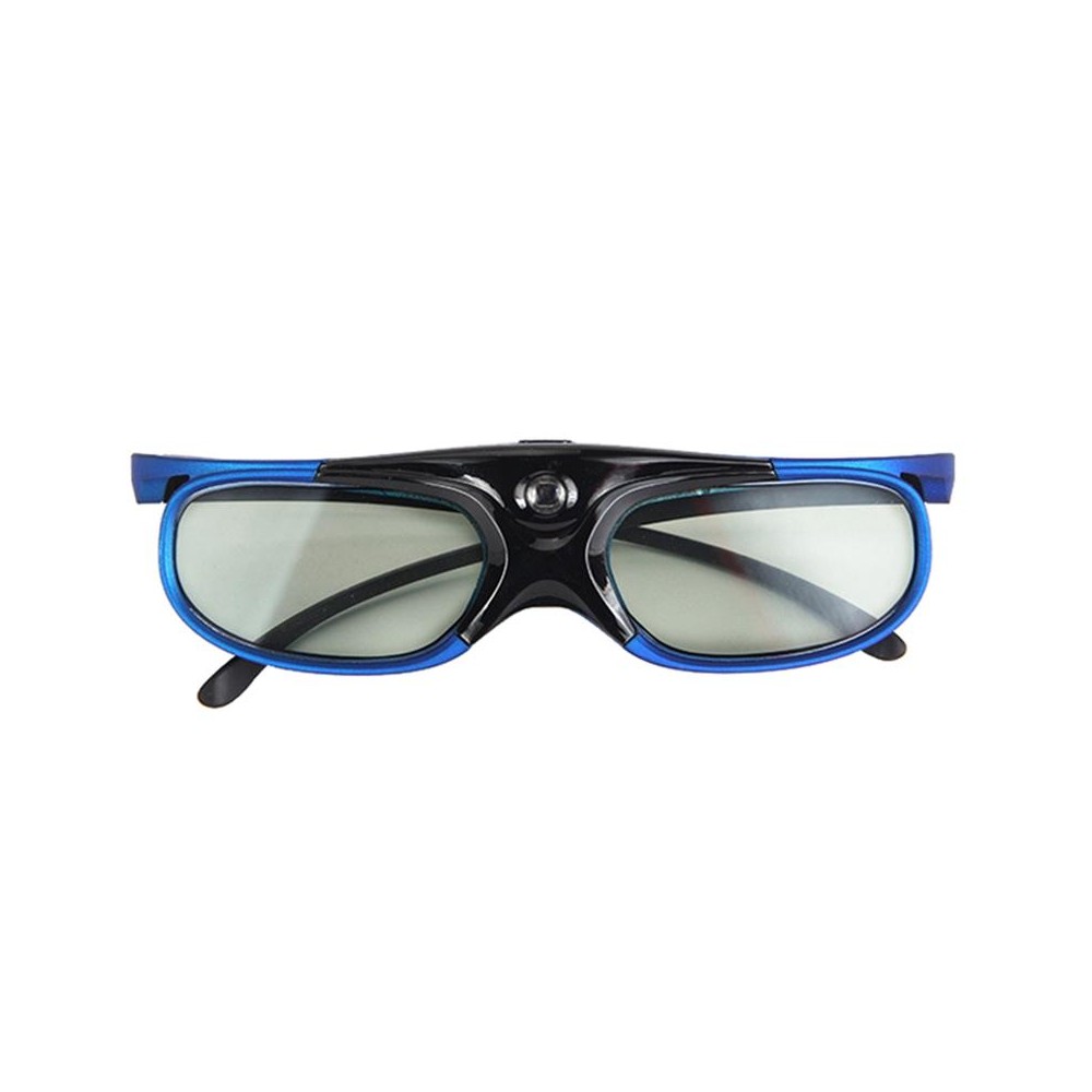 JX30-T Active Shutter 3D Glasses Support 96HZ-144HZ for DLP-LINK Projection X5/Z6/H2(Blue)