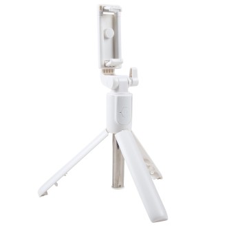 R1 Multifunctional Bluetooth Tripod Selfie Stick (White)