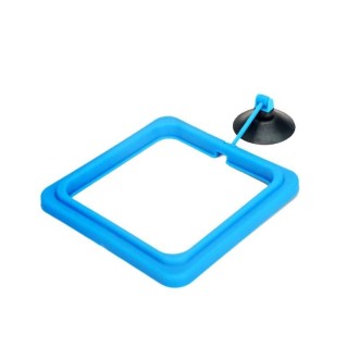 10 PCS Aquarium Fish Food Feeder, Specification: Thin Blue Square