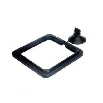 10 PCS Aquarium Fish Food Feeder, Specification: Thin Black Square