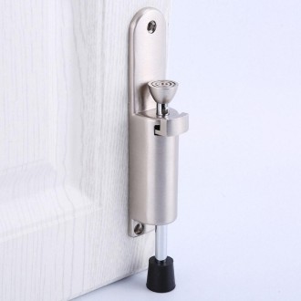 Zinc Alloy Extended Door Setter Foot Door Suction(Nickel)